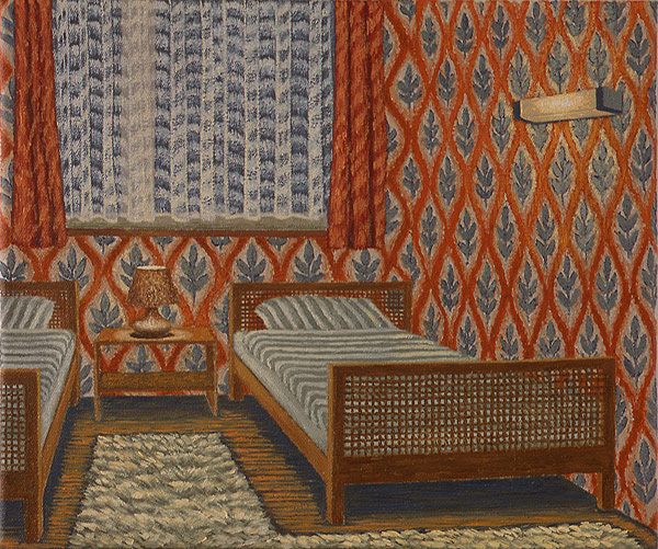 Nr. 43, 1993, Öl auf Leinwand, 20 x 24 cm