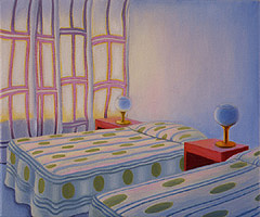 Nr. 44, 1993, Öl auf Leinwand, 20 x 24 cm