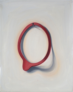 Von Socken und Seifen Nr. 25, 2012, Öl auf Leinwand, 24 x 30 cm