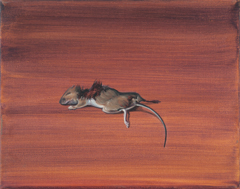 Von Socken und Seifen Nr. 28, 2012, Öl auf Leinwand, 24 x 32 cm